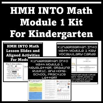 Preview of Into Math Aligned Module 1 Kit