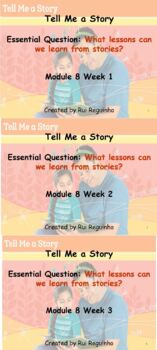 Preview of HMH Into Reading - 1st Grade - Complete Module 8 Weeks 1-3 Bundle