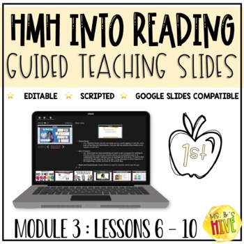 Preview of HMH Into Reading 1st Grade Guided Teaching Slides: Module 3 Week 2