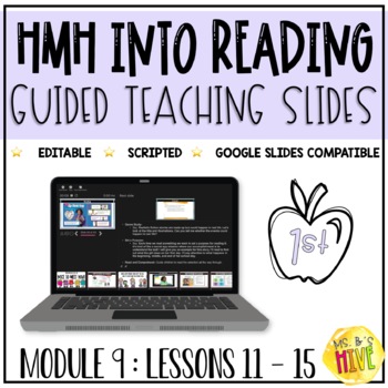 Preview of HMH Into Reading 1st Grade Guided Teaching Slides: Module 9 Week 3