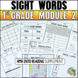 HMH Into Reading 1st Grade Sight Word Practice Module 2 Su