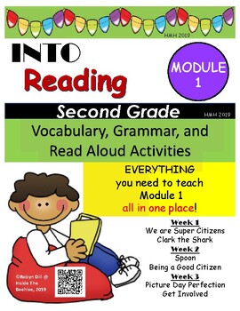 Preview of HMH Into Reading 2019 Module 1 Vocabulary, Grammar and Read Alouds