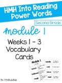 HMH Into Reading 2nd Grade Module 1 Power Word Cards