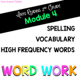 HMH Into Reading 2nd Grade *Module 4 Word Work: Spelling, 