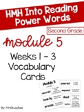 HMH Into Reading 2nd Grade Module 5 Power Word Cards