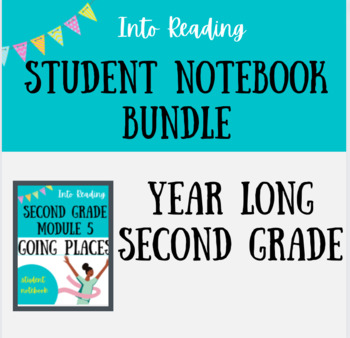 Preview of HMH Into Reading 2nd Grade - Notebook BUNDLE for the whole year