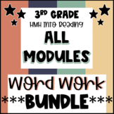 HMH Into Reading 3rd Grade *ALL 12 Modules Word Work Bundle*