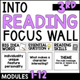 HMH Into Reading 3rd Grade Focus Wall Bulletin Board - Mod