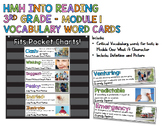 HMH Into Reading 3rd Grade Module 1 Vocabulary Word Wall/P