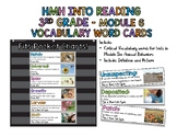 HMH Into Reading 3rd Grade Module 6 Vocabulary Word Wall/ 