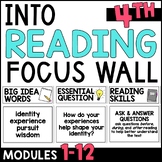 HMH Into Reading 4th Grade Focus Wall Bulletin Board - Mod