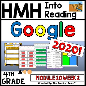 Preview of HMH Into Reading 4th Grade Module 10 Week 2 Supplemental | Google Slides