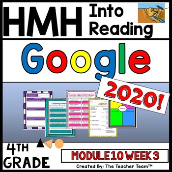 Preview of HMH Into Reading 4th Grade Module 10 Week 3 Supplemental | Google Slides