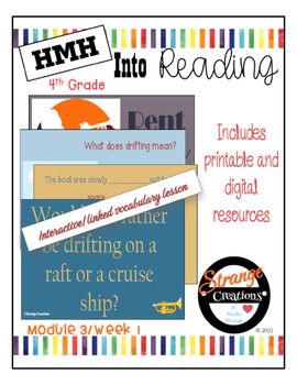 Preview of HMH Into Reading 4th Grade/Module 3 Week 1 Supplement