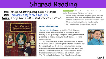 Preview of Lesson Slides for HMH Into Reading 4th Grade Modules 1-12 BUNDLE