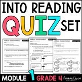 HMH Into Reading 4th Grade Quiz and Assessment Pack - Modu