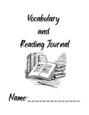 HMH Into Reading 4th Grade Vocabulary and Reading Journal