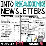 HMH Into Reading 4th Grade Weekly Newsletters (Week in Foc