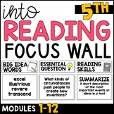 HMH Into Reading 5th Grade Focus Wall Bulletin Board - Mod