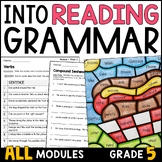 HMH Into Reading 5th Grade Grammar Pack for ALL Modules - 