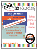 HMH Into Reading 5th Grade/Module 9 Week 1 Supplement