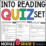 HMH Into Reading 5th Grade Quiz and Assessment Pack - Modu