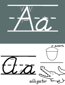 Preview of HMH Into Reading Aligned Classroom Alphabet (Minimalist)