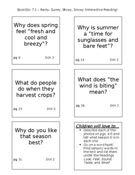 HMH Into Reading Book Stix 1st Grade Module 7 Printable Sticky Notes ...