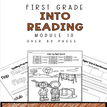 Preview of HMH Into Reading First Grade Module 10
