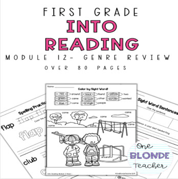 Preview of HMH Into Reading First Grade Module 12