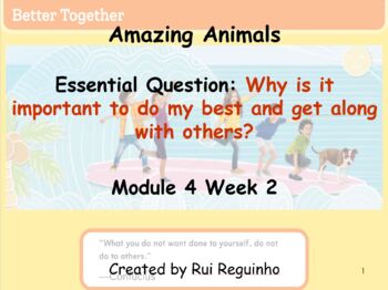 Preview of HMH Into Reading - First Grade - Module 4 Week 2