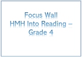 HMH Into Reading Focus Wall - Grade 4