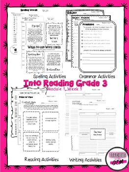 Preview of HMH Into Reading, Grade 3, Module 1, Week 1