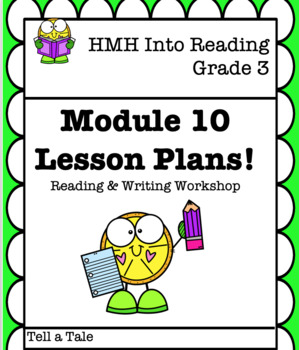 Preview of HMH Into Reading- Grade 3: Reading & Writing Workshop Lesson Plans –Module 10