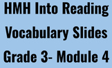 HMH Into Reading Grade 3 Vocabulary Slides- Module 4