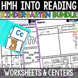 HMH Into Reading Kindergarten Worksheet and Center Bundle 