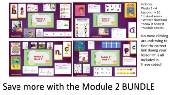 Preview of HMH Into Reading Kindergarten Module 2 BUNDLE! NEW STRUCTURED LITERACY