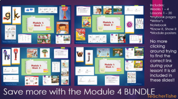 Preview of HMH Into Reading Kindergarten Module 4 BUNDLE! NEW STRUCTURED LITERACY