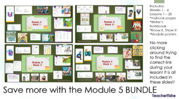 Preview of HMH Into Reading Kindergarten Module 5 BUNDLE! NEW STRUCTURED LITERACY