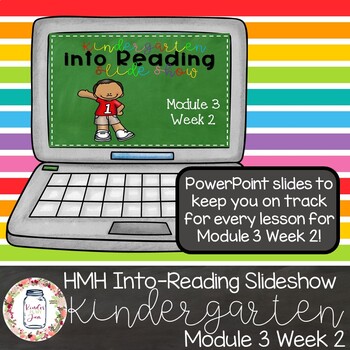 Preview of HMH Into Reading Kindergarten PowerPoint: Module 3 Week 2