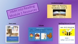 HMH Into Reading Module 1 Bundle-spelling, vocab, tests, trifolds