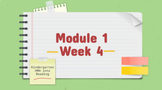 HMH Into Reading Module 1 Week 4 Kindergarten Google Slide