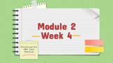 HMH Into Reading Module 2 Week 4 Kindergarten Google Slide