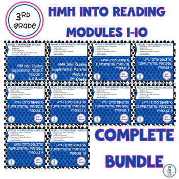 Preview of HMH Into Reading Modules 1-10 Supplemental Material | 3rd-Grade