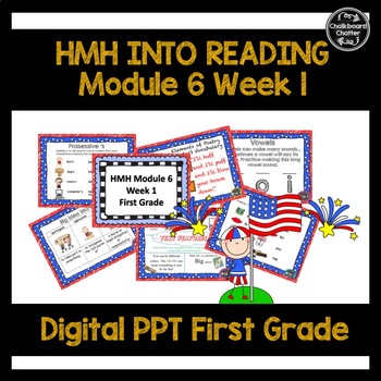 Preview of HMH Into Reading POWERPOINT Lesson Module 6, Week 1 First (1st) Grade