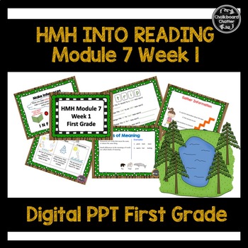 Preview of HMH Into Reading POWERPOINT Lesson Module 7, Week 1 First (1st) Grade