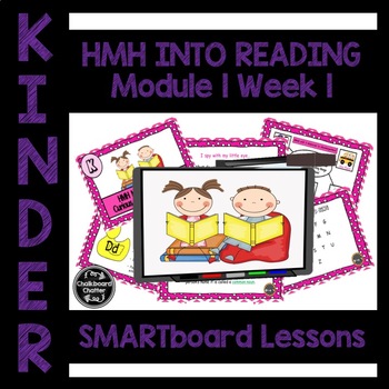 Preview of HMH Into Reading SMART BOARD Lesson Module 1, Week 1 Kindergarten
