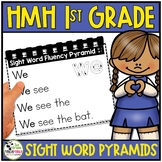 HMH Into Reading Sight Word Fluency Pyramids Centers 1st Grade 2020