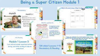 Preview of HMH Into Reading Slides Grade 2 Module 1