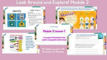 Preview of HMH Into Reading Slides Grade 2 Module 2